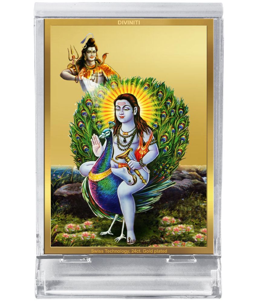     			Diviniti Lord Shiva Ideal For Car Dashboard ( Pack of 1 )