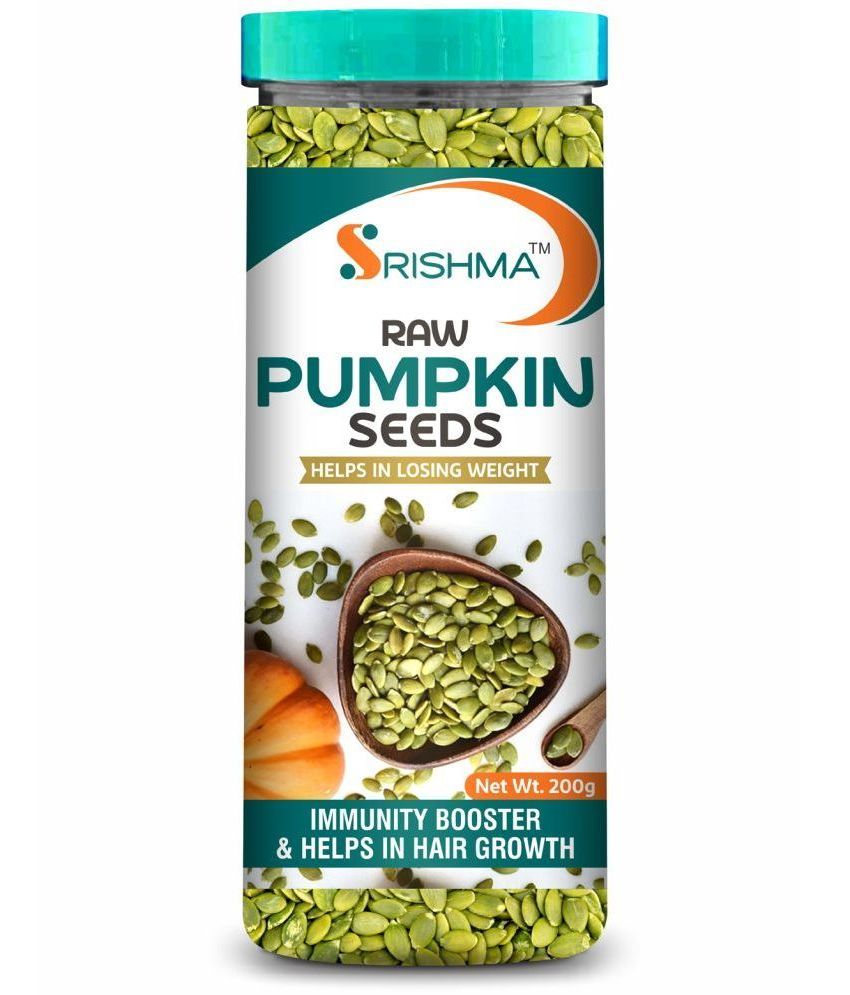     			Srishma Roasted Pumpkin Seeds Rich in Protein and Fiber Superfood Pumpkin Seeds Pumpkin Seeds 200 gm