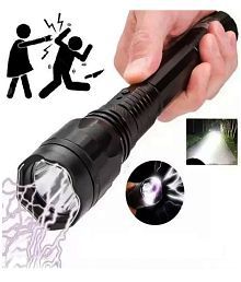 Rechargeable Taser Stun Baton with torch for Self Defence, Women Safety, Flashlight torch.