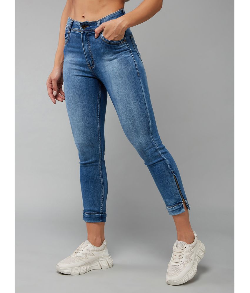     			Dolce Crudo - Blue Denim Skinny Fit Women's Jeans ( Pack of 1 )