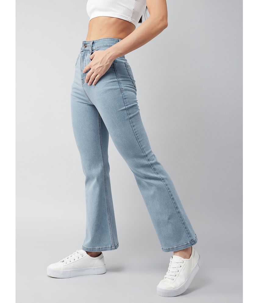     			Dolce Crudo - Light Blue Denim Bootcut Women's Jeans ( Pack of 1 )