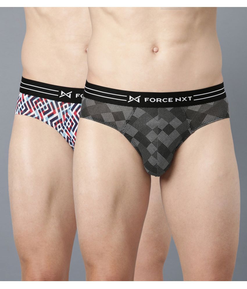     			Force NXT Pack of 2 Cotton Men's Briefs ( Multicolor )