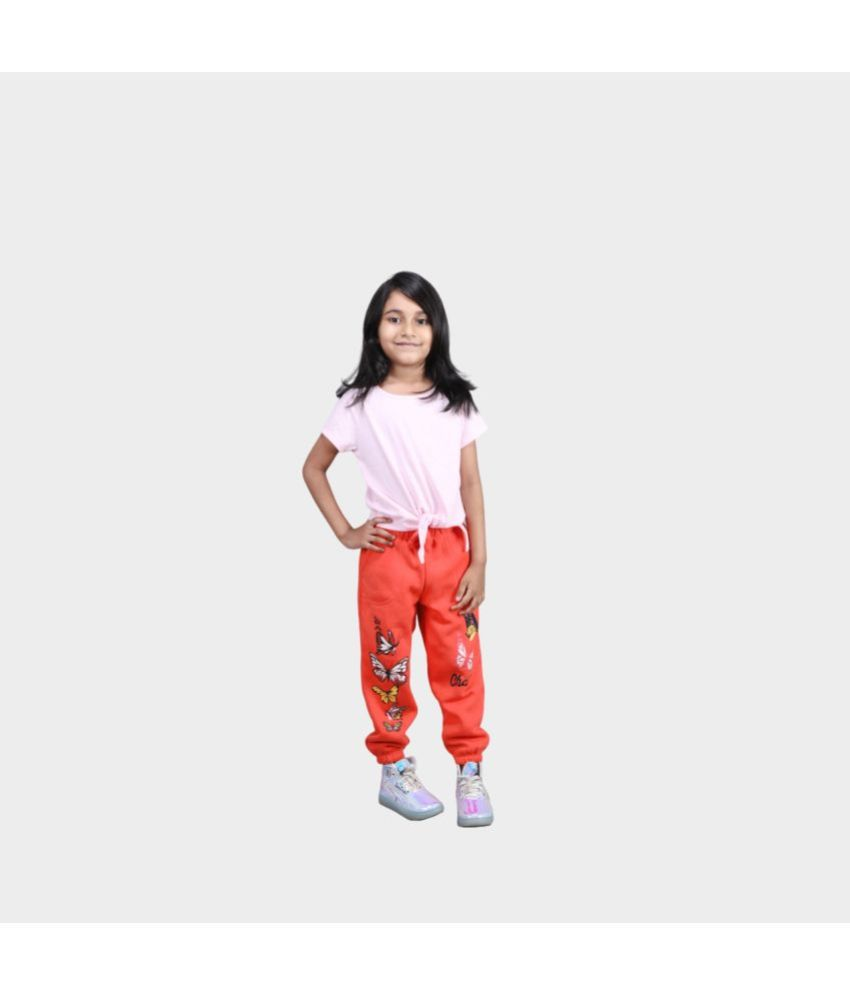     			Radprix Pink Cotton Blend Girls T-Shirt ( Pack of 1 )