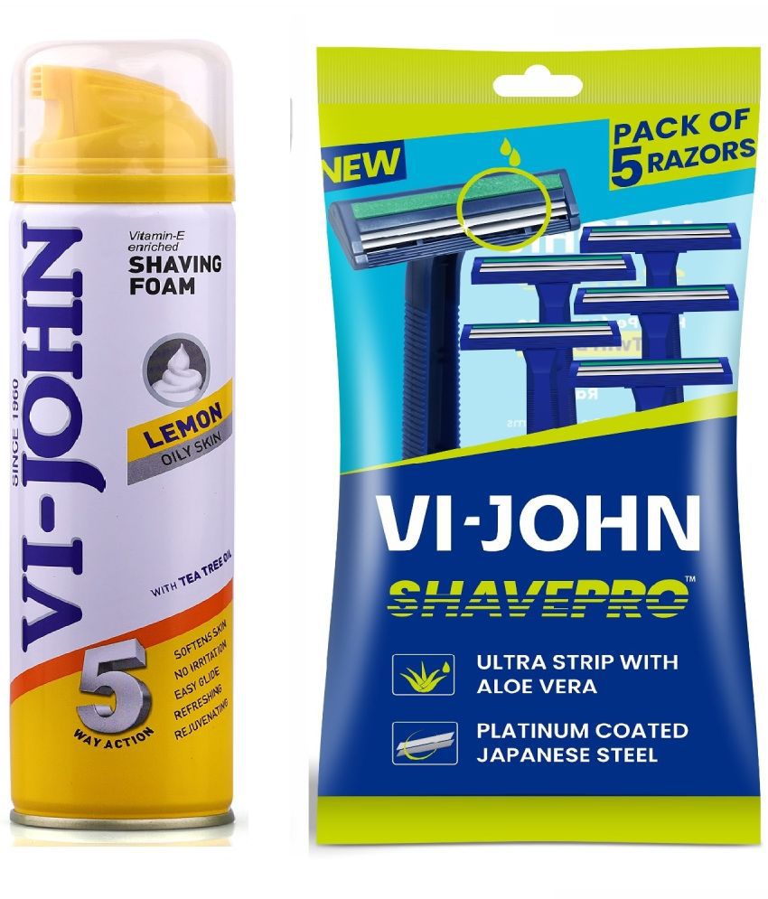     			Vi-John Razor & Shaving Foam 200 mL