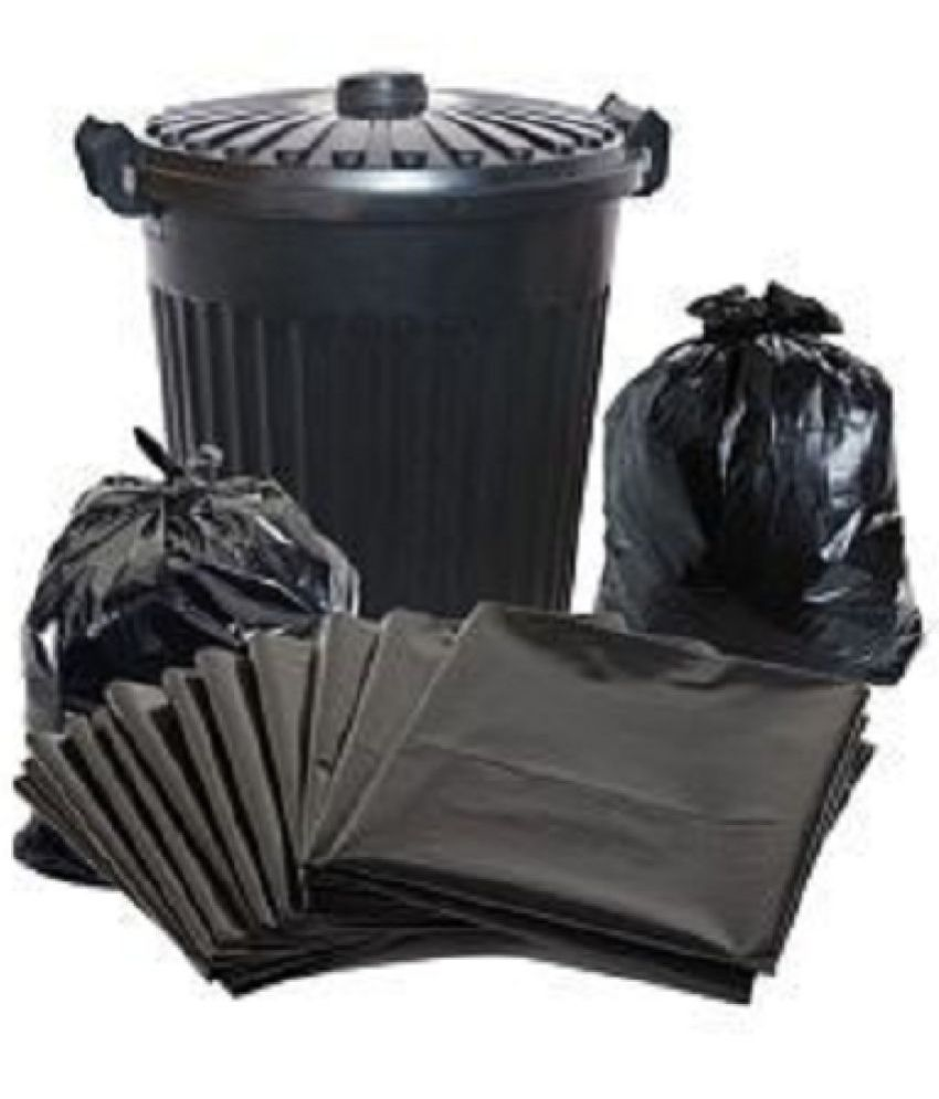     			saiswar Black Bio Degradable Garbage Bag