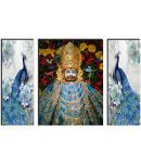 Saf Lord Khatu Shyam ji Religious wall hanging MDF Painting