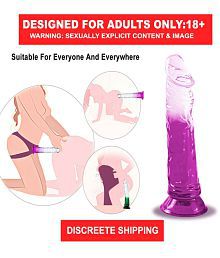 Hands Free Play Strong Suction Cup 8 Inch Penis Dildo Transparent Suction dildo penis toy big dildos women sexy toy for men low price