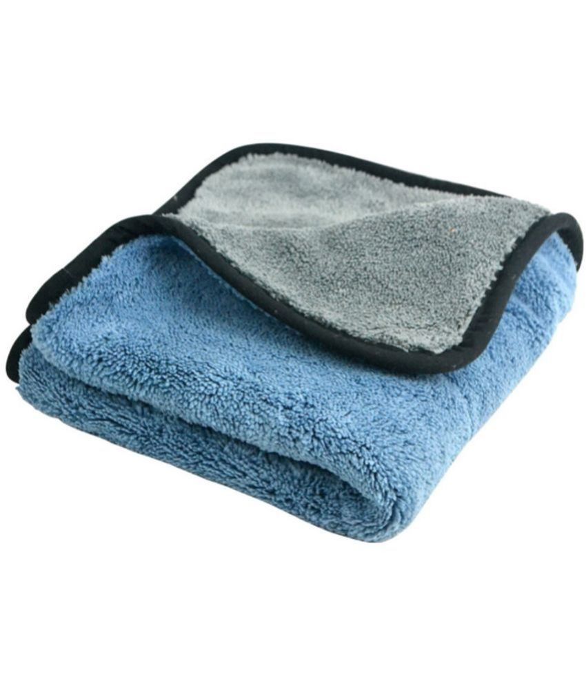     			Auto Hub Blue 800 GSM Drying Towel For Automobile ( Pack of 1 )