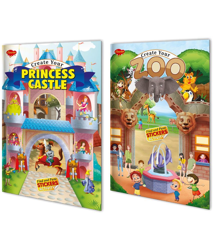     			Create Your Princess Castle, Create Your Zoo (Paperback, Manoj Publications Editorial Board)