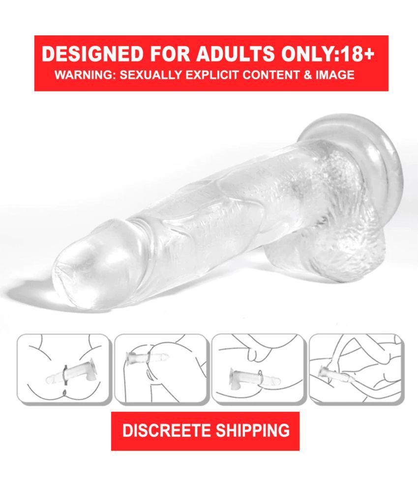     			Crystal TPR Realistic Suction Jelly Dildo Adult Sex Toy For Vagina G-spot,  Suction dildo penis toy big dildos women sexy toy for men low price