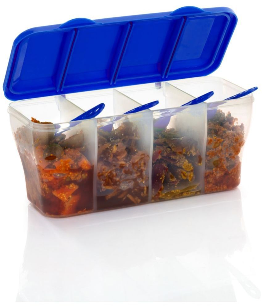     			FIT4CHEF Pickle Jar PET Blue Multi-Purpose Container ( Set of 1 )