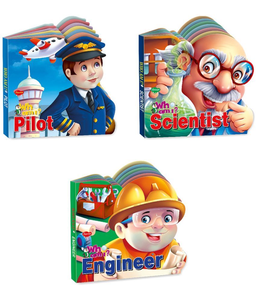     			Pilot, Scientist, Engineer | Set Of 3 Story Books By Sawan (Board Book, Manoj Publications Editorial Board)