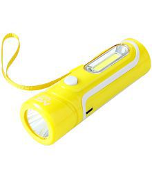 MZ - 12W Rechargeable Flashlight Torch ( Pack of 1 )