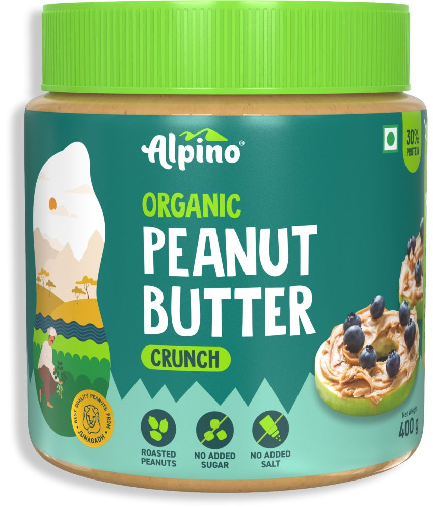     			Alpino 400 gm Crunchy Nut Butter ( Pack of 1 )