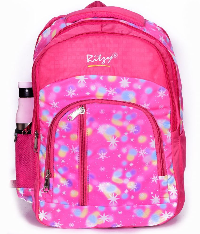     			Ritzy 45 Ltrs Dark Pink Laptop Bags