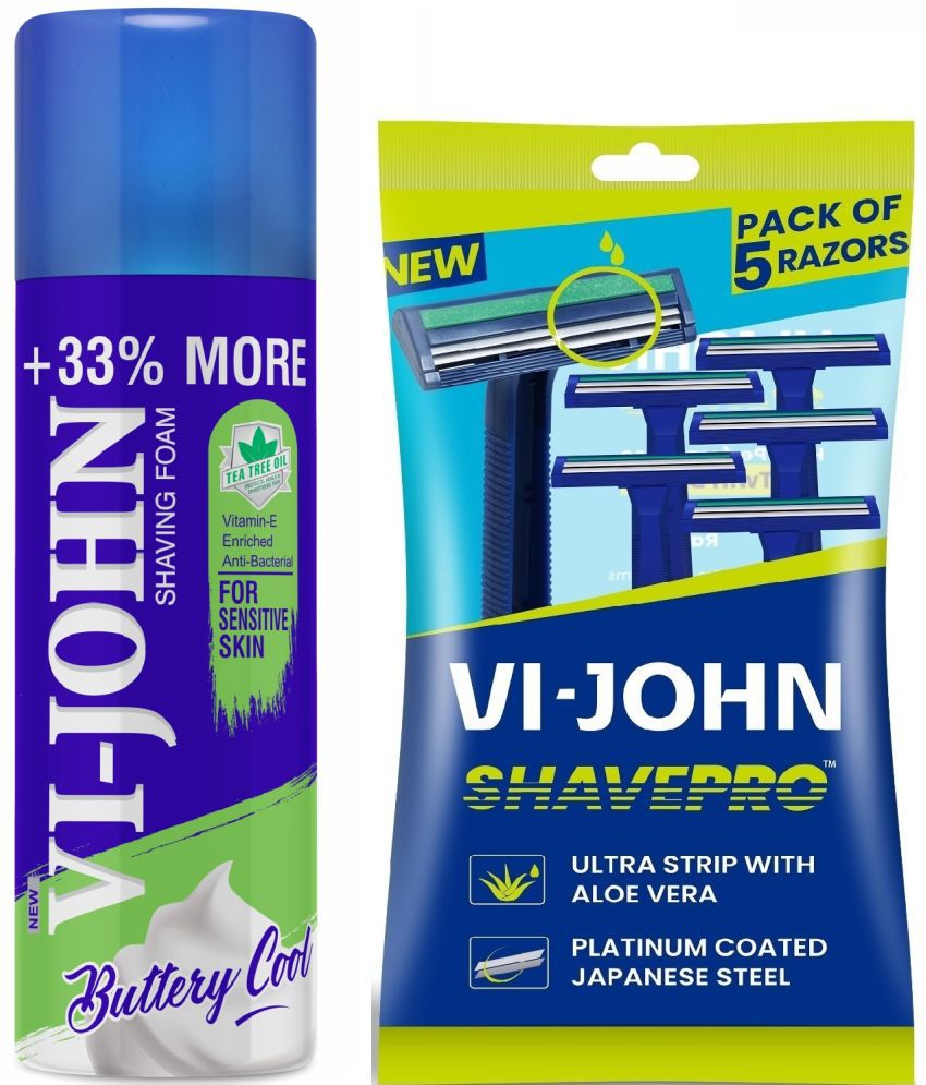     			Vi-John Razor & Shaving Foam 400 g