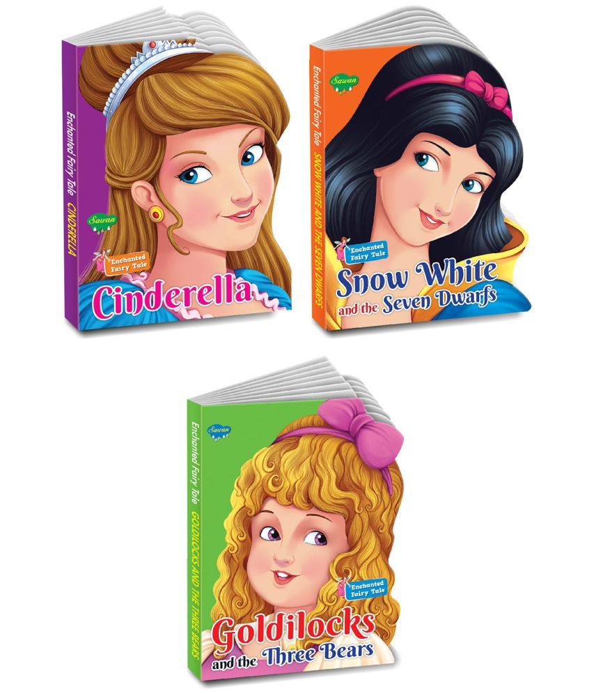     			gift for girls kids stylish | Pack of 3 Fairy tale books