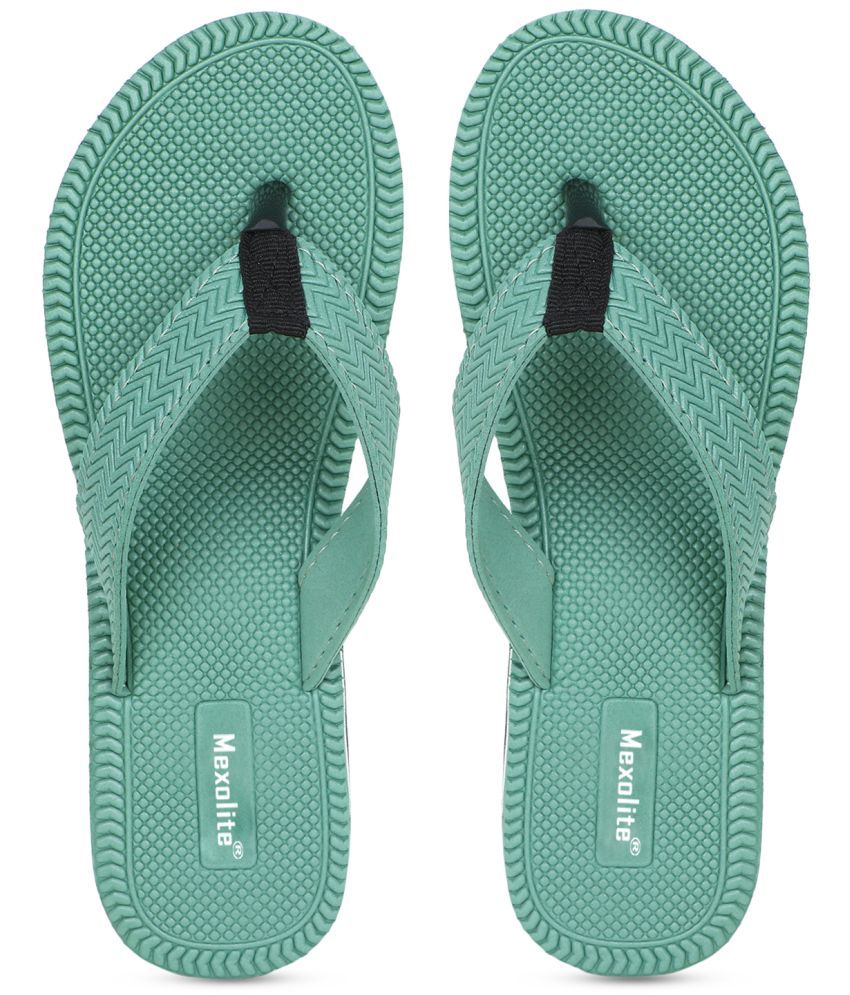     			Mexolite Green Women's Flip Flop