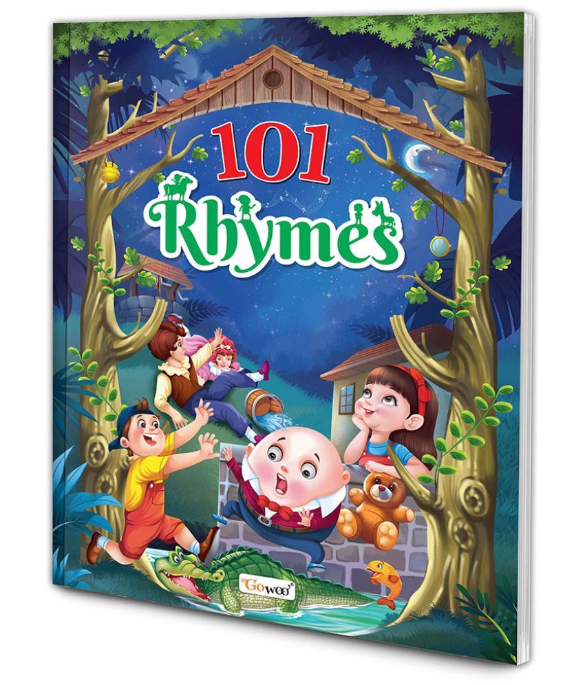     			101 Rhymes Book for kids (Ages 3-12) (Paperback) :  Children learning book, Kids rhyming book, Educational fun learning book.