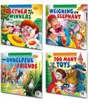 Sawan Story Books For Beginners & Early Readers Pack Of 4 Books (Together We Are Winners, Too Many Toys, Unhelpful Friend, Weighing An Elephant) (Paperback, Manoj Publications Editorial Board)