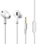 Zebronics Zeb-Tulip 3.5 mm Wired Earphone In Ear Powerfull Bass White