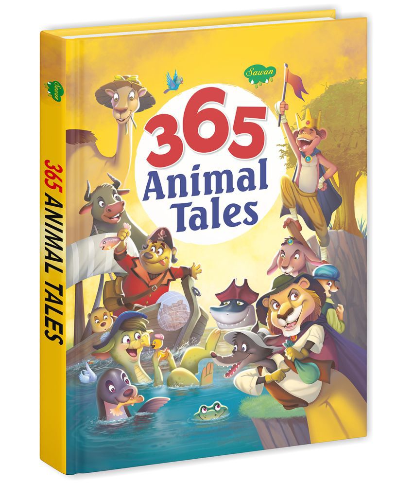     			365 Animals Tales (Harbdound Padded) (Hardcover, Sawan)