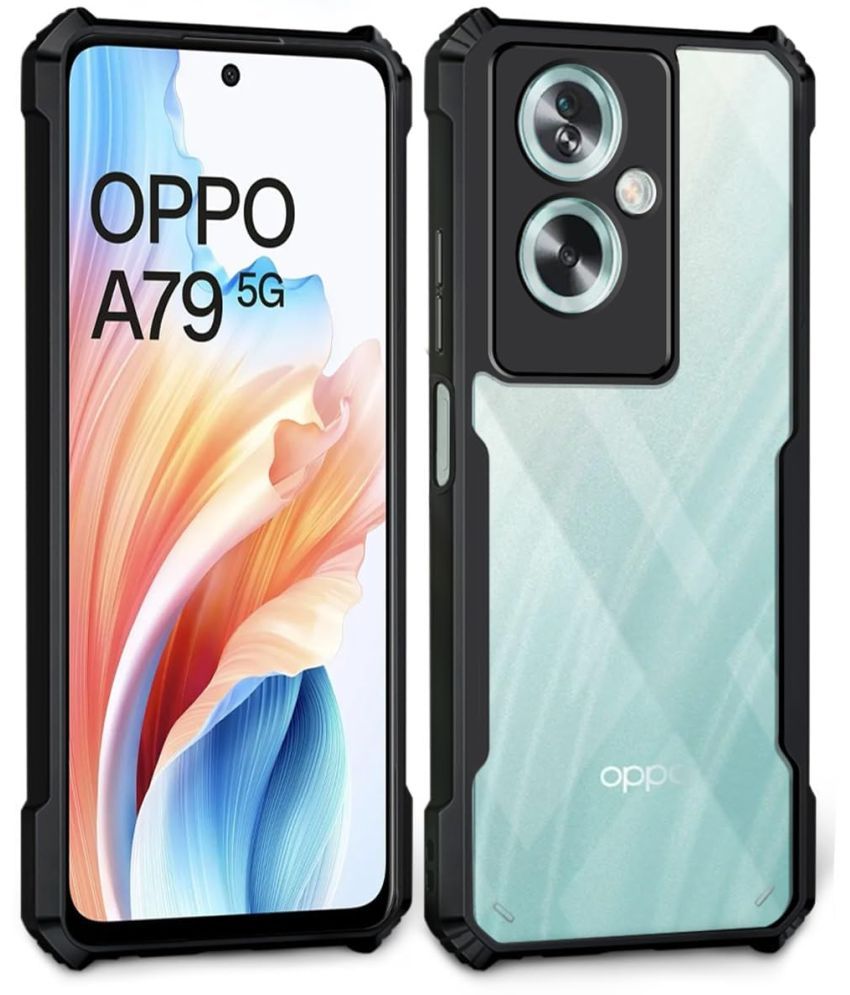     			Kosher Traders Shock Proof Case Compatible For Polycarbonate Oppo A79 ( Pack of 1 )