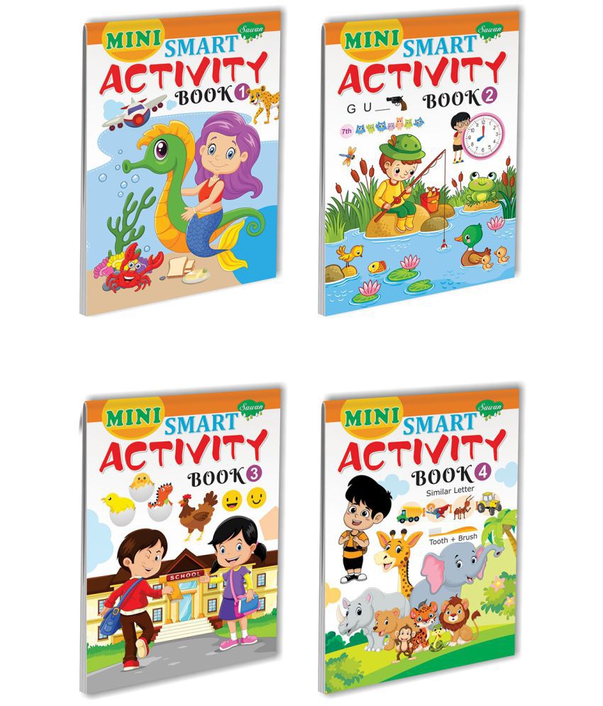     			Mini Smart Activity 1-4, Collection Of 4 Books | By Sawan (Paperback, Manoj Publications Editorial Board)