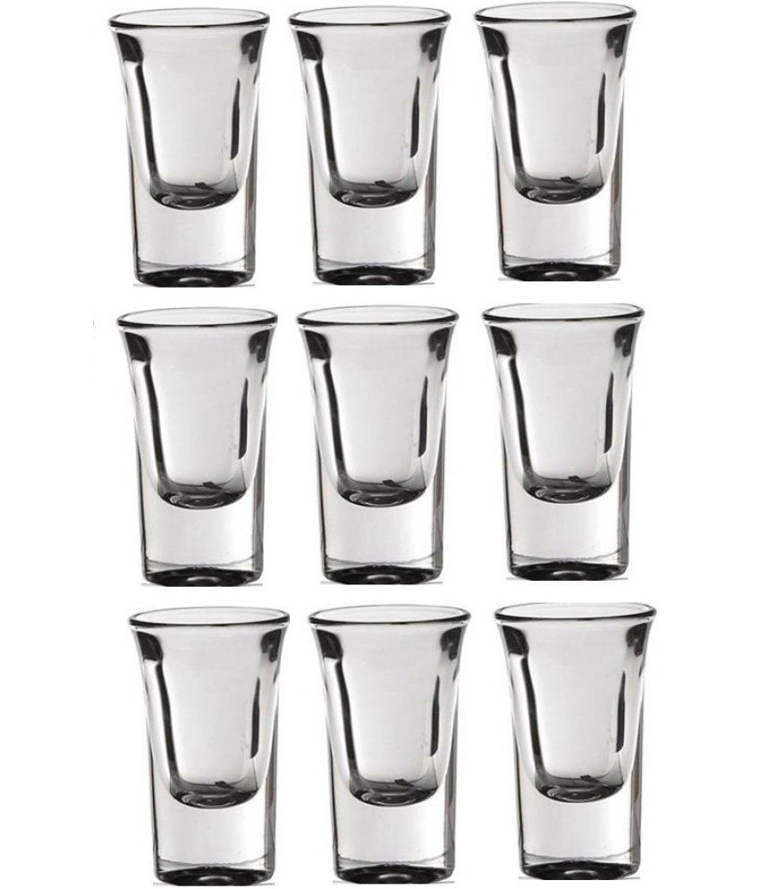     			1st Time A-131 Glass Beer Glasses & Mug 30 ml ( Pack of 9 )