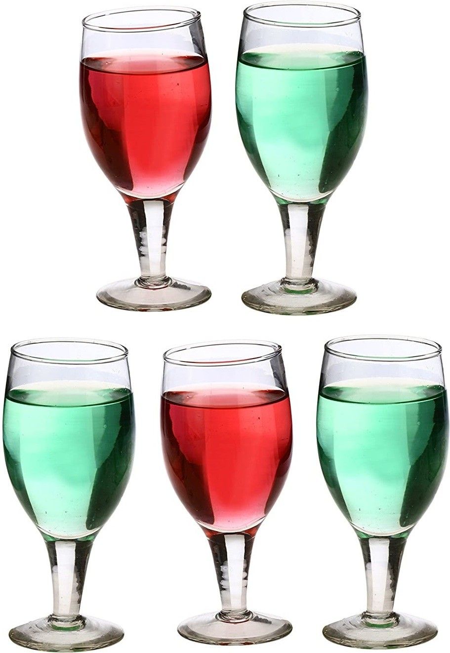     			1st Time C-987 Glass Glasses 180 ml ( Pack of 5 )