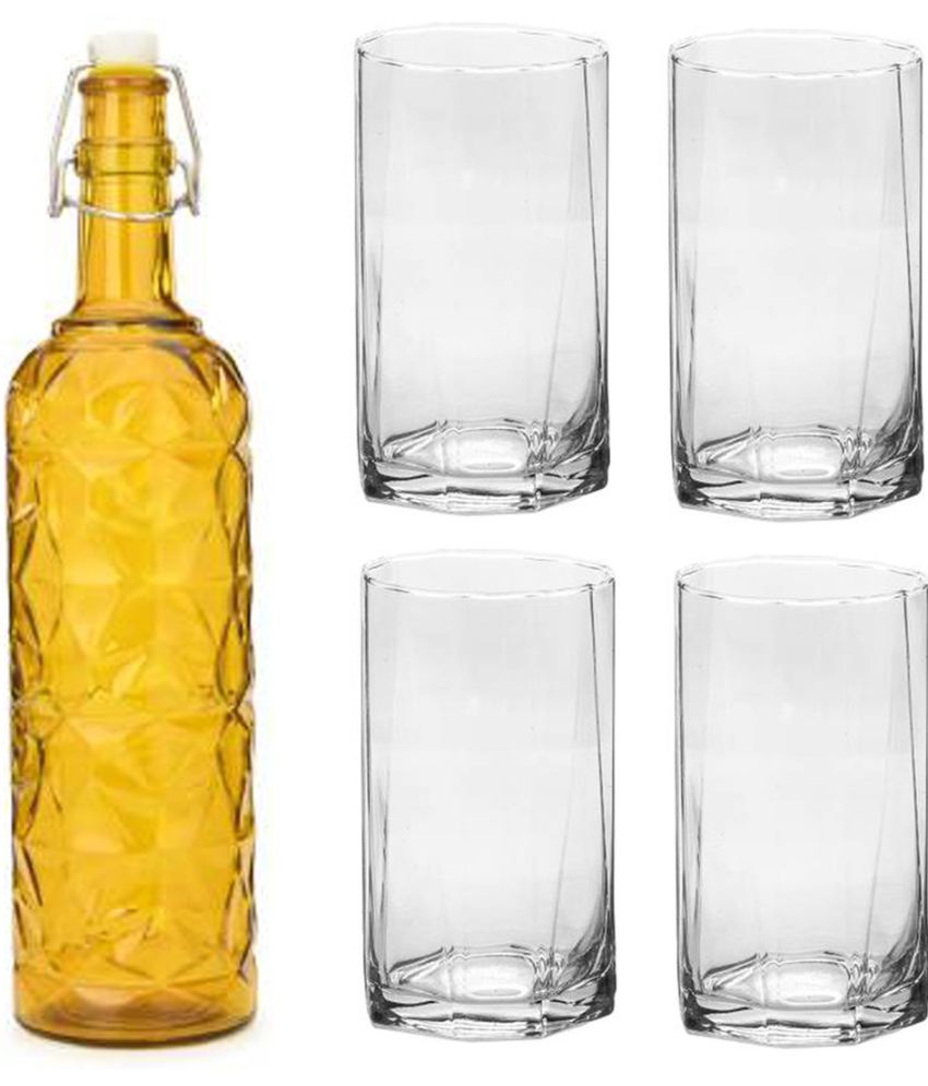     			1st Time Glass & Bottle Glass Glasses 250 ml ( Pack of 5 )