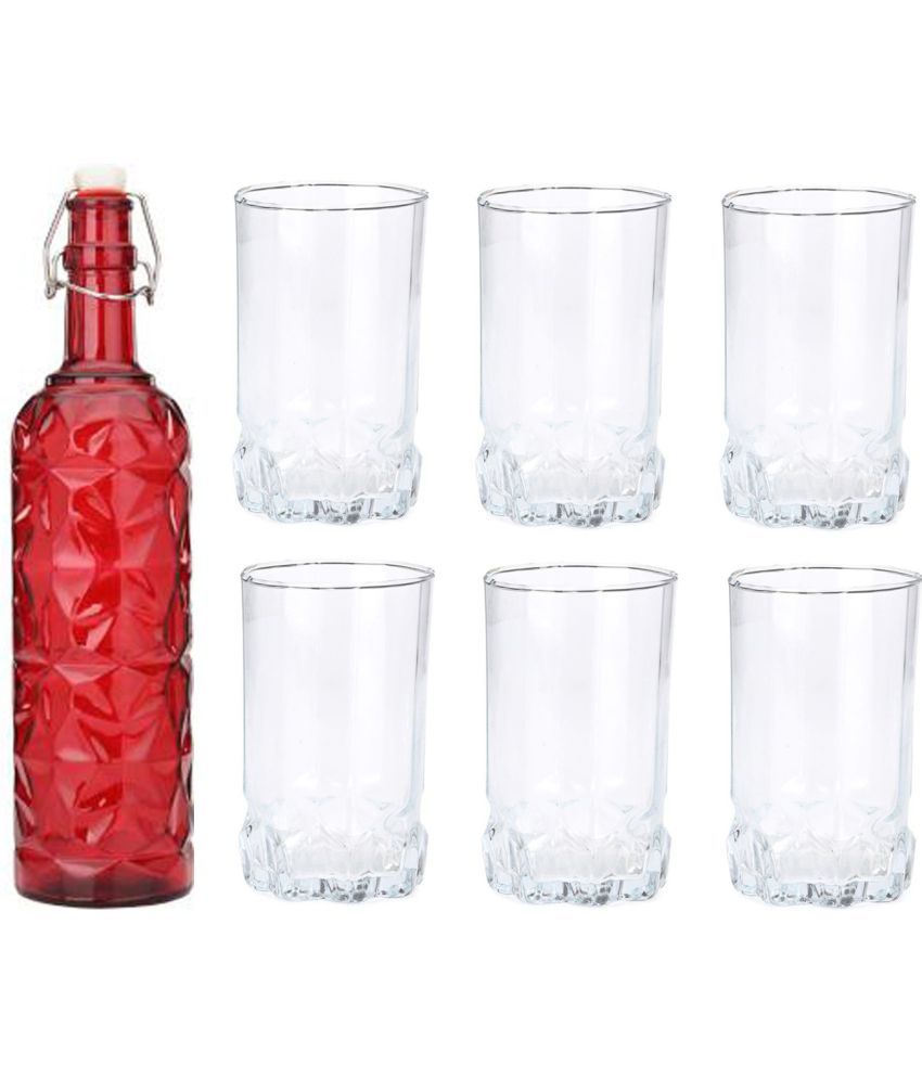     			1st Time Glass & Bottle Glass Glasses 300 ml ( Pack of 7 )