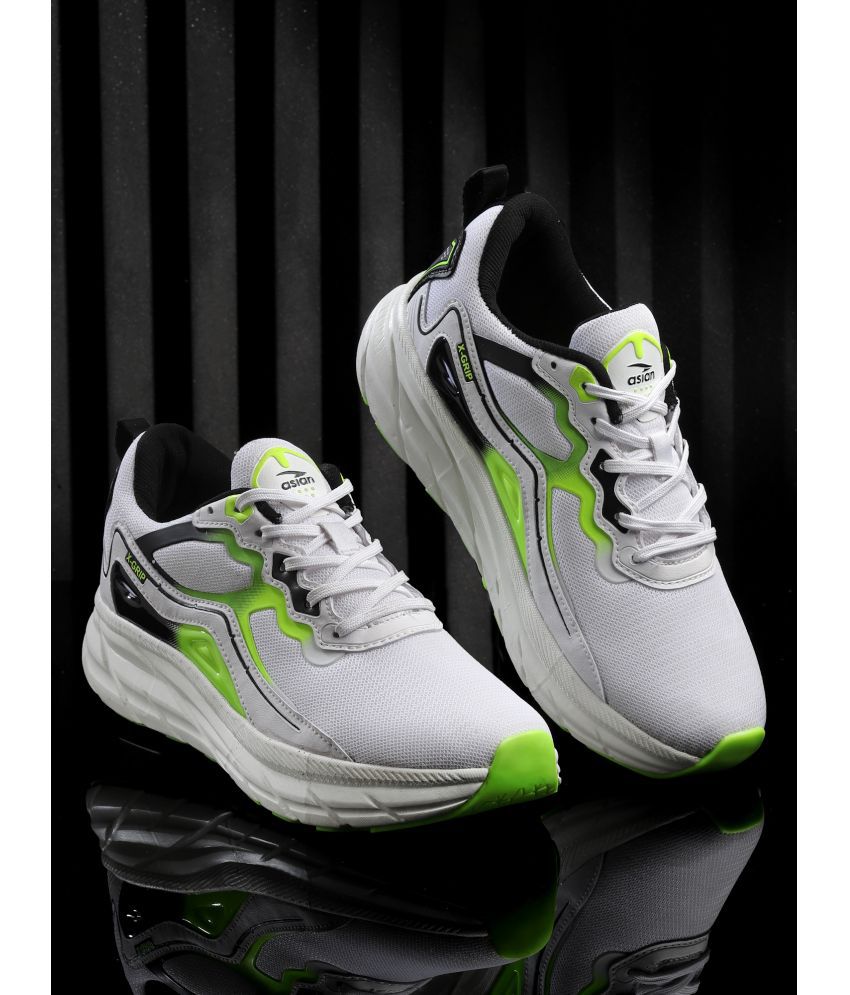     			ASIAN Green Men's Sports Running Shoes