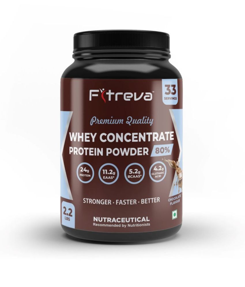     			Fitreva Concentrate Whey Protein ( 1 kg , Chocolate - Flavour )