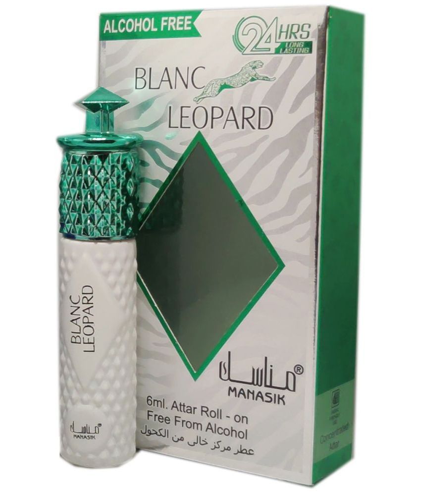     			MANASIK BLANC LEOPARD Concentrated   Attar Roll On 6ml .