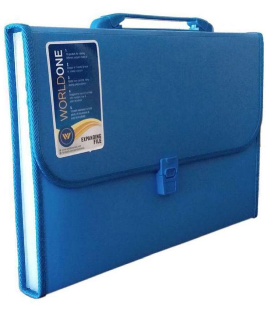     			Rangwell Blue Expandable File ( Pack of 1 )
