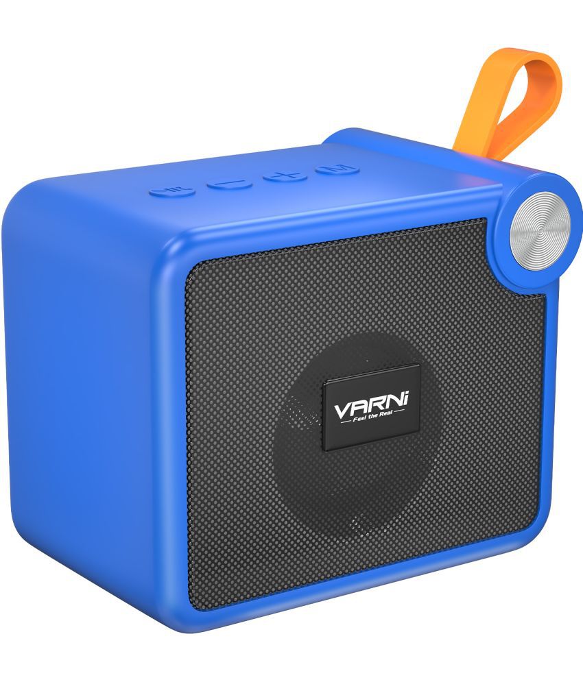     			Varni Roar 5 W Bluetooth Speaker Bluetooth v5.0 with USB,Call function Playback Time 4 hrs Blue