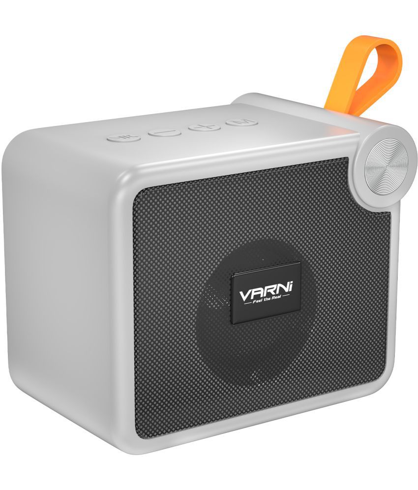     			Varni Roar 5 W Bluetooth Speaker Bluetooth v5.0 with USB,Call function Playback Time 4 hrs Grey