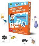 The Book Tree Bright Brain Things That Go Together 60 (30 Sets) Piece Jigsaw Puzzle for Preschoolers, Educational Toy for Learning Matching Pictures with It's Pair, Gifts for Kids Ages 3 to 6