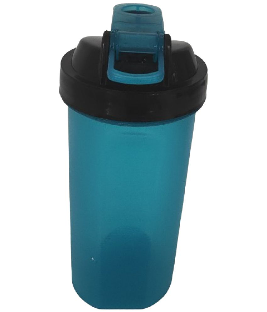     			2433YY-YESKART BLUE  Shaker Bottle 500ml For BCAA & Pre-Post Workout Supplement Protein Shake Gym Sipper Bottle| Gym Bottle for Protein Shake/Sipper Bottle For Men & Women, BPA Free with Storage Compartment, (Multicolor)