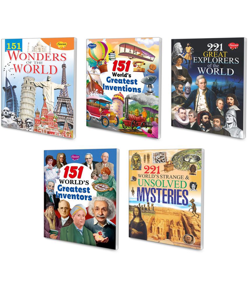     			All In One Combo of World greatest Things to Know | Pack of 5 Books