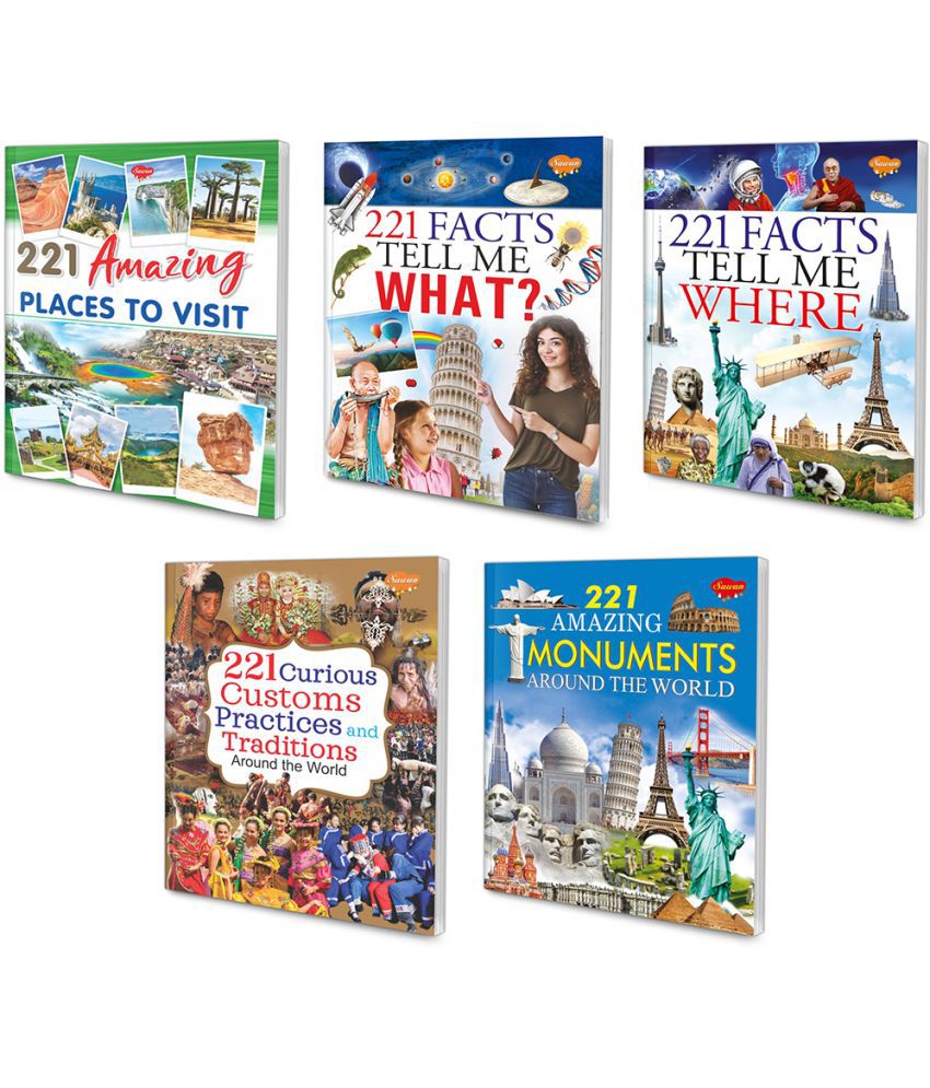     			All in One Facts Around the World | Pack of 5 Books