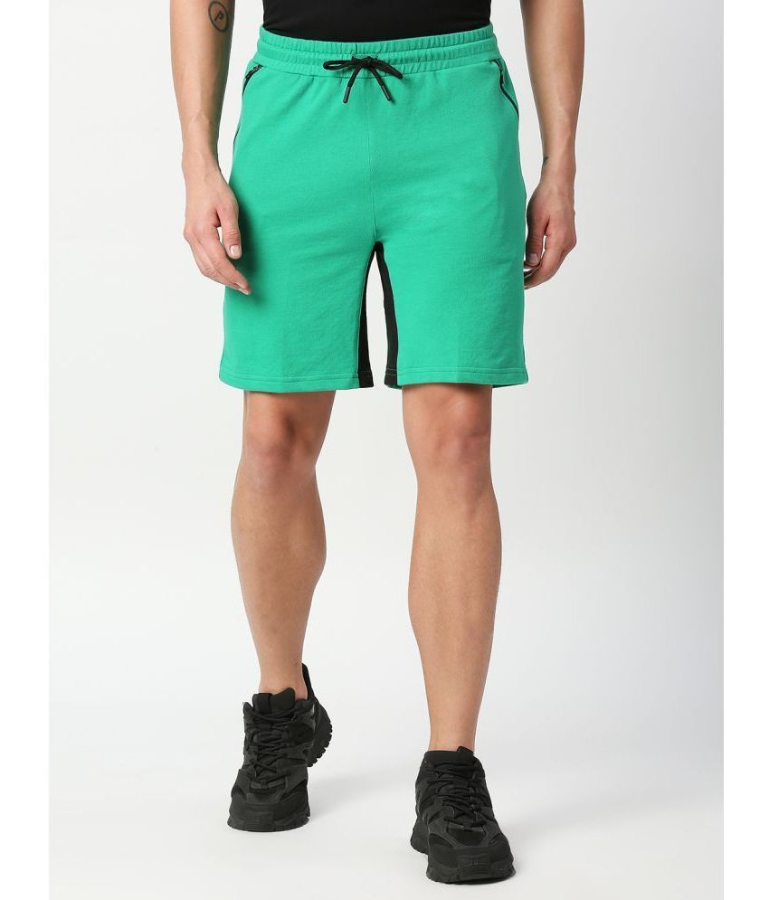     			Fitz Green Cotton Blend Men's Shorts ( Pack of 1 )
