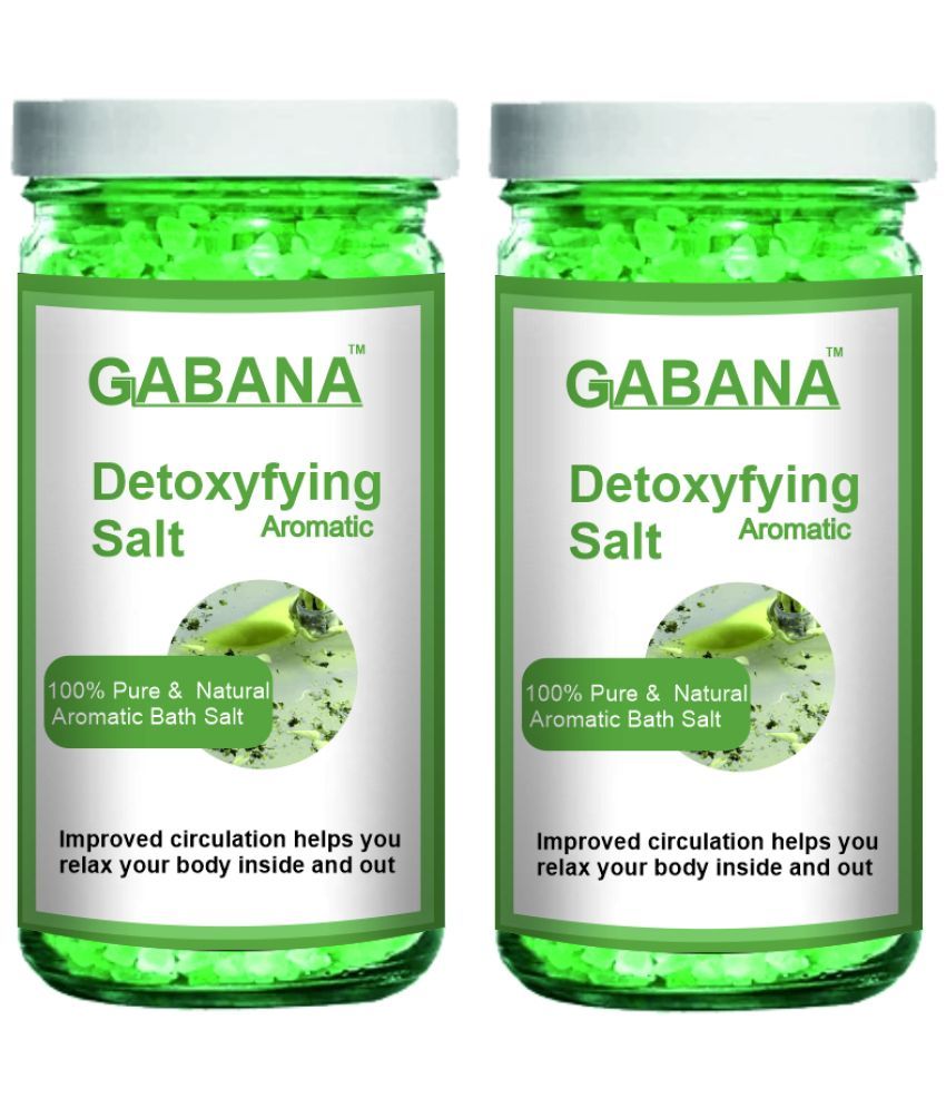     			GABANA Bath Salt Crystal Aromatic bath Salt 200 g Pack of 2