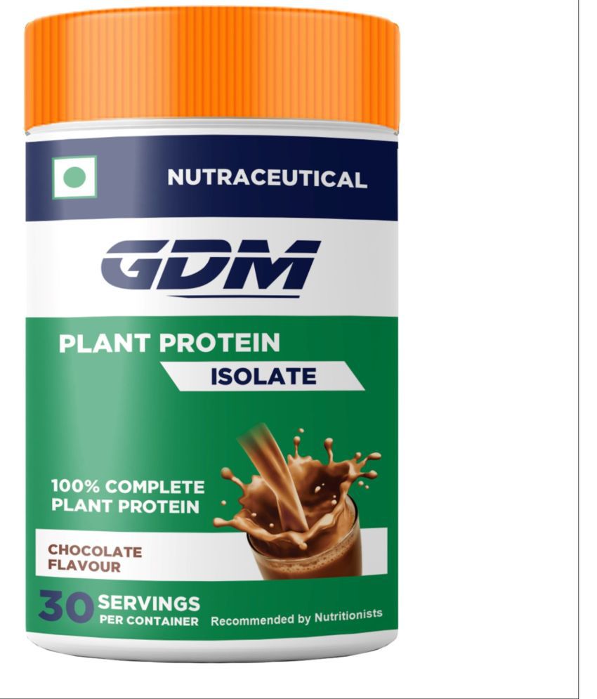     			GDM NUTRACEUTICALS LLP - Isolate - Brown Rice Protein-30 Servings Plant Protein Powder ( 600 gm Chocolate )