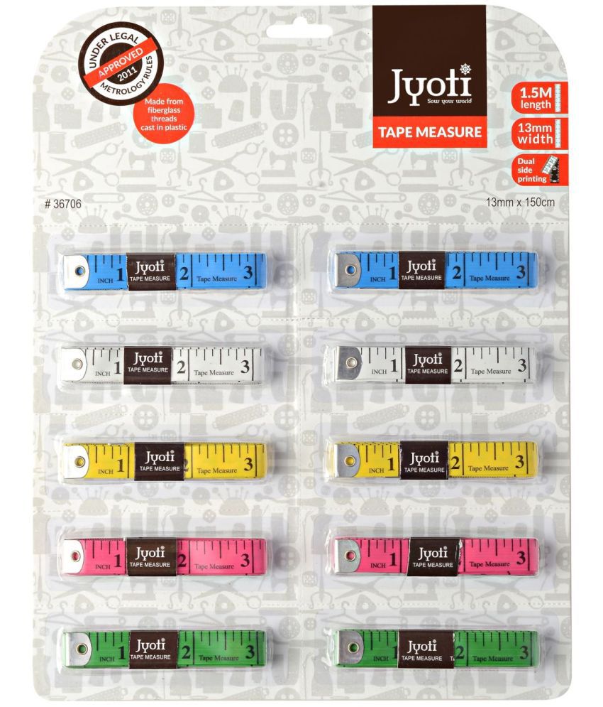    			Jyoti Measuring Tape ( Pack of 1 )