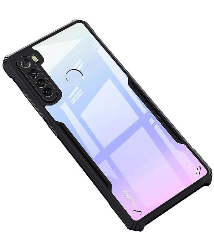     			Kosher Traders Shock Proof Case Compatible For Polycarbonate Xiaomi Redmi NOTE 8 ( Pack of 1 )