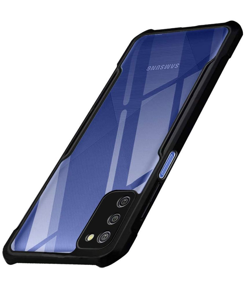     			Kosher Traders Shock Proof Case Compatible For Polycarbonate Samsung Galaxy A03S ( Pack of 1 )