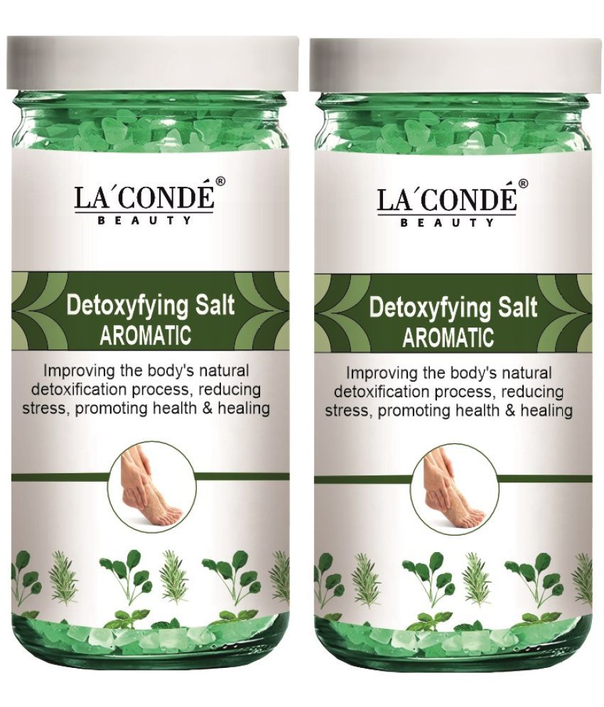     			La'Conde Bath Salt Crystal Aromatic bath Salt 200 g Pack of 2