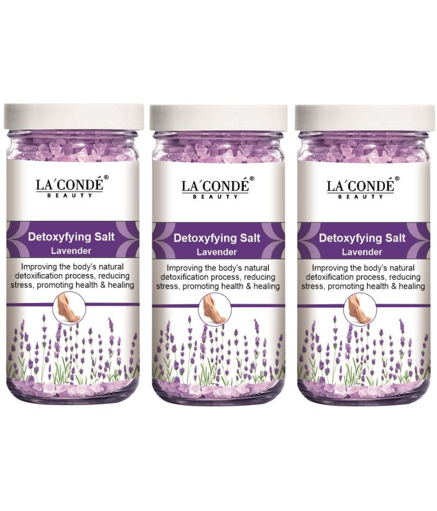     			La'Conde Bath Salt Crystal Lavender bath Salt 200 g Pack of 3